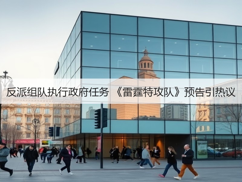 反派组队执行政府任务 《雷霆特攻队》预告引热议