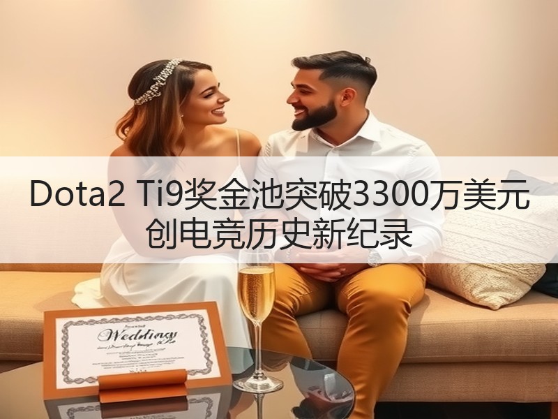 Dota2 Ti9奖金池突破3300万美元 创电竞历史新纪录