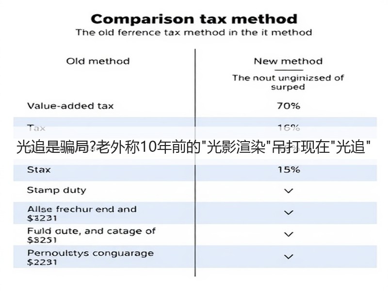光追是骗局?老外称10年前的