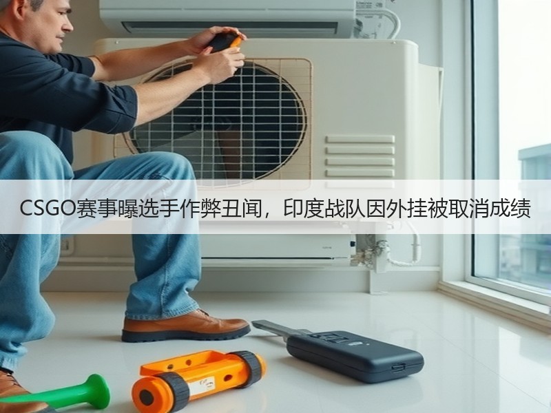 CSGO赛事曝选手作弊丑闻，印度战队因外挂被取消成绩