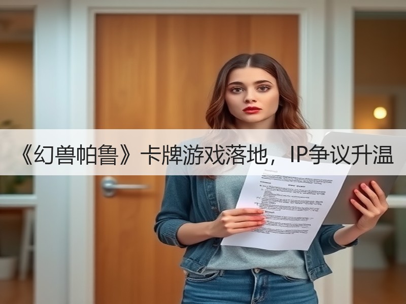 《幻兽帕鲁》卡牌游戏落地，IP争议升温