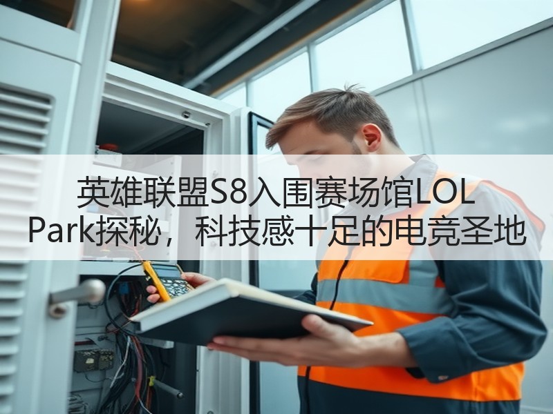 英雄联盟S8入围赛场馆LOL Park探秘，科技感十足的电竞圣地