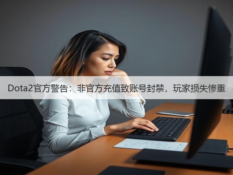 Dota2官方警告：非官方充值致账号封禁，玩家损失惨重