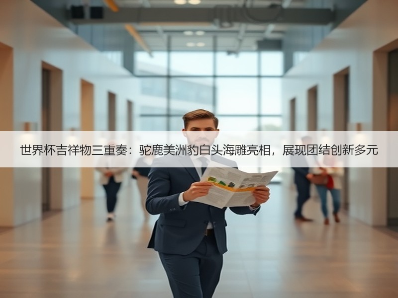 世界杯吉祥物三重奏：驼鹿美洲豹白头海雕亮相，展现团结创新多元