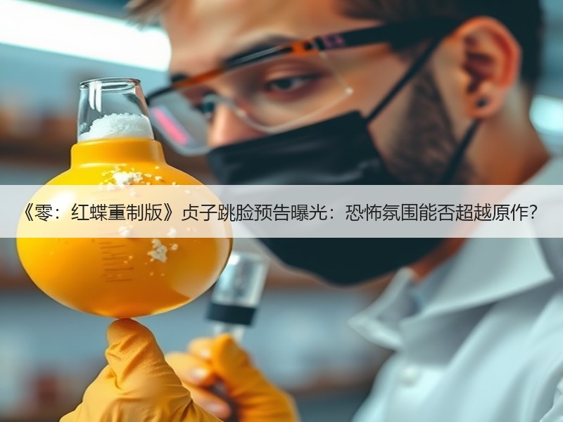 《零：红蝶重制版》贞子跳脸预告曝光：恐怖氛围能否超越原作？