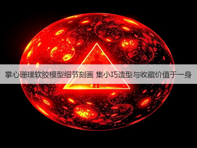 掌心珊璞软胶模型细节刻画 集小巧造型与收藏价值于一身