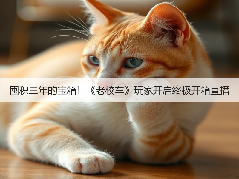 囤积三年的宝箱！《老校车》玩家开启终极开箱直播