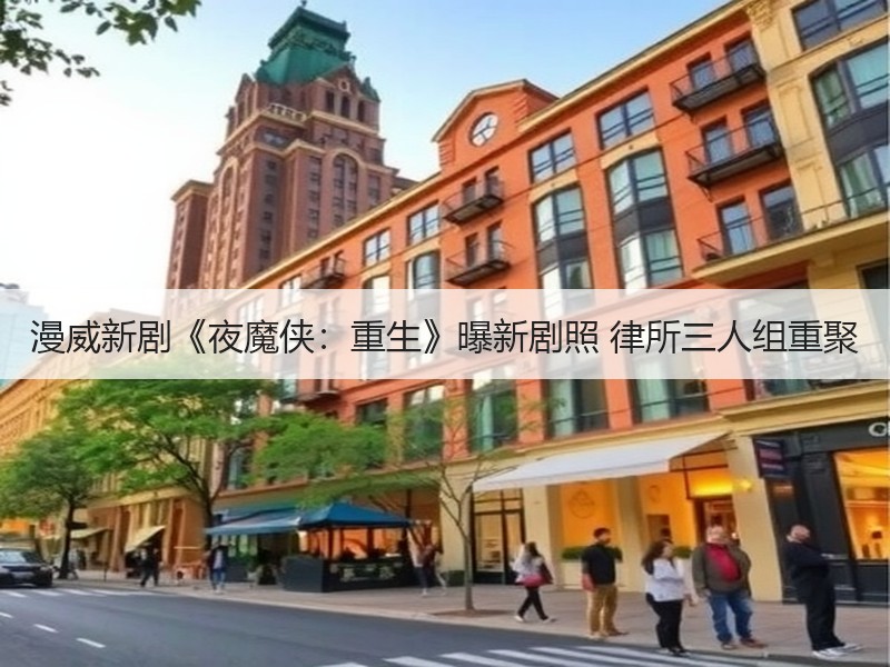 漫威新剧《夜魔侠：重生》曝新剧照 律所三人组重聚