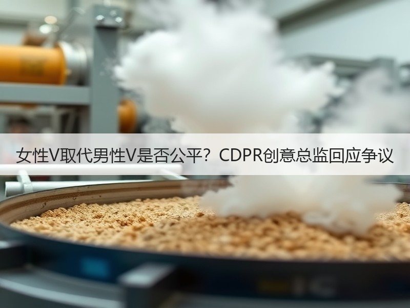 女性V取代男性V是否公平？CDPR创意总监回应争议
