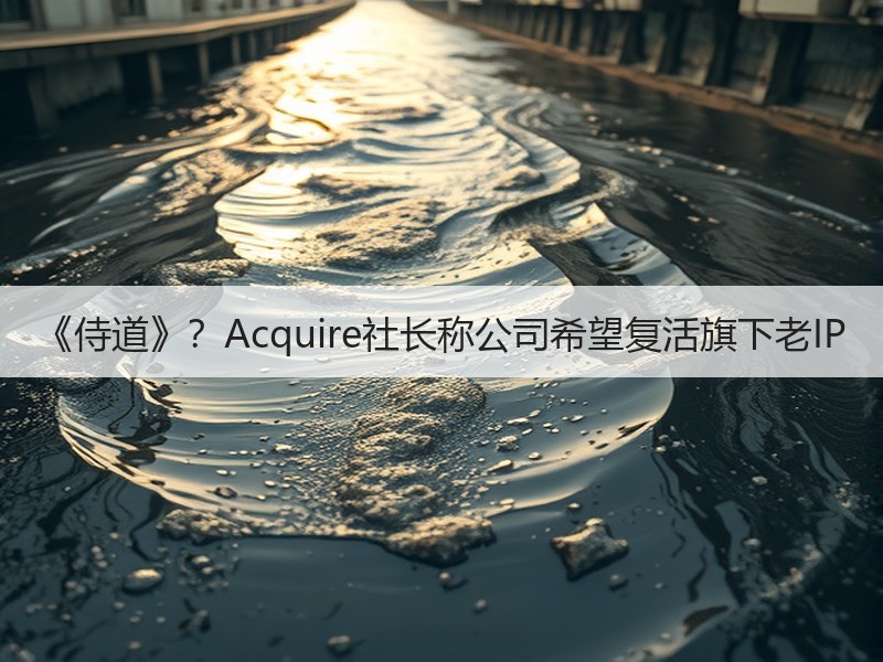 《侍道》？Acquire社长称公司希望复活旗下老IP