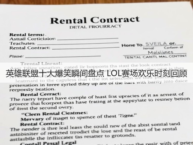 英雄联盟十大爆笑瞬间盘点 LOL赛场欢乐时刻回顾