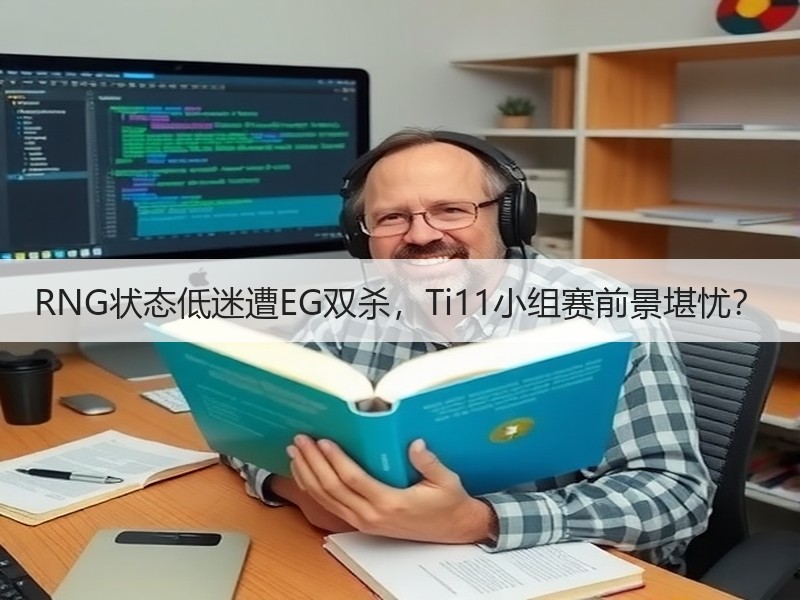 RNG状态低迷遭EG双杀，Ti11小组赛前景堪忧？