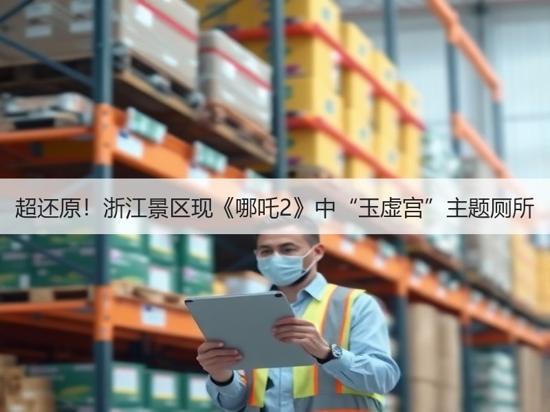 超还原！浙江景区现《哪吒2》中“玉虚宫”主题厕所