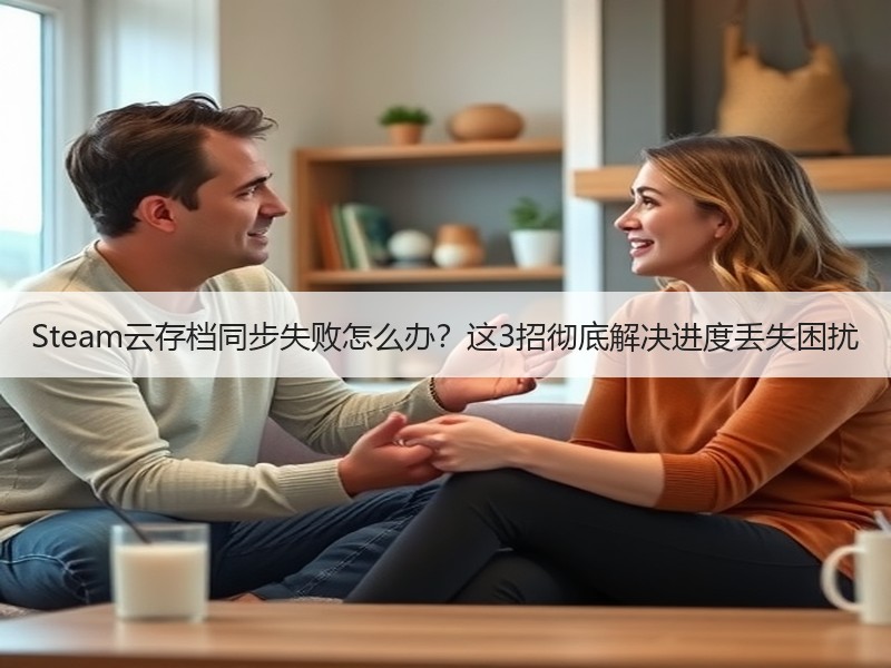 Steam云存档同步失败怎么办？这3招彻底解决进度丢失困扰