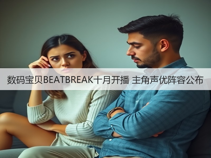 数码宝贝BEATBREAK十月开播 主角声优阵容公布