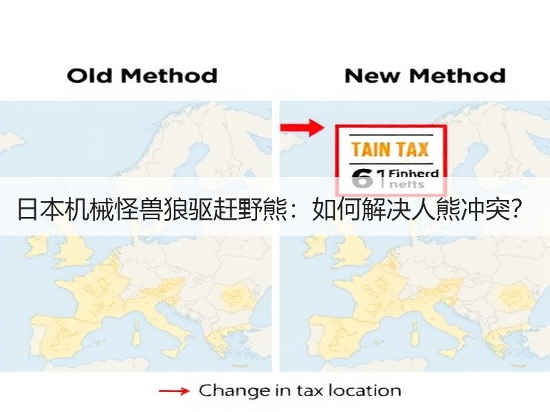 日本机械怪兽狼驱赶野熊：如何解决人熊冲突？