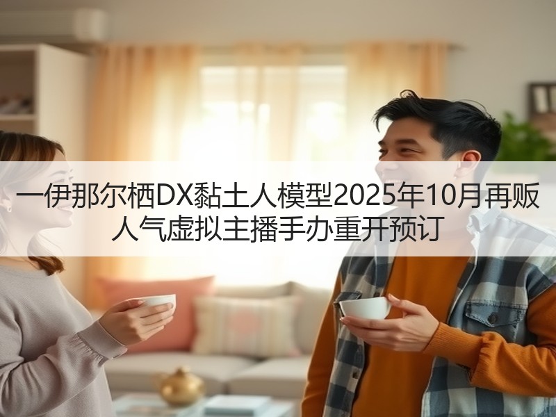 一伊那尔栖DX黏土人模型2025年10月再贩 人气虚拟主播手办重开预订