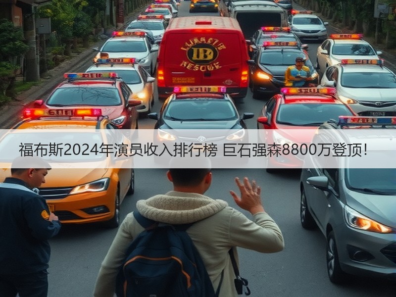 福布斯2024年演员收入排行榜 巨石强森8800万登顶！