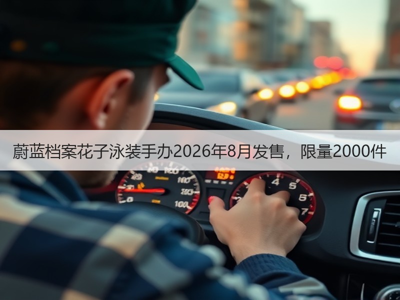 蔚蓝档案花子泳装手办2026年8月发售，限量2000件