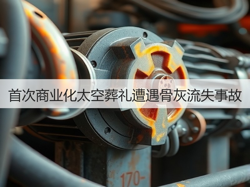 首次商业化太空葬礼遭遇骨灰流失事故
