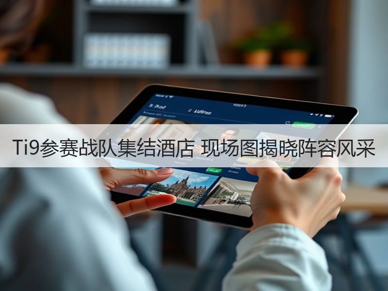 Ti9参赛战队集结酒店 现场图揭晓阵容风采