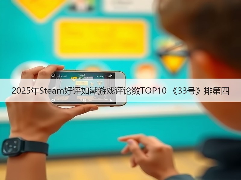 2025年Steam好评如潮游戏评论数TOP10 《33号》排第四