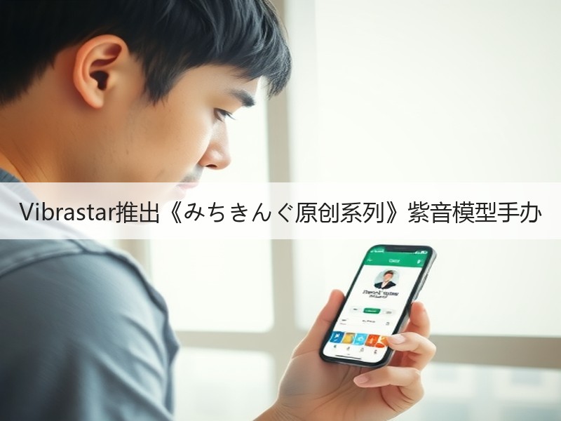 Vibrastar推出《みちきんぐ原创系列》紫音模型手办