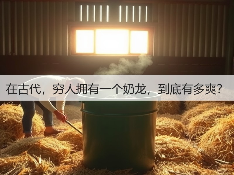 在古代，穷人拥有一个奶龙，到底有多爽？