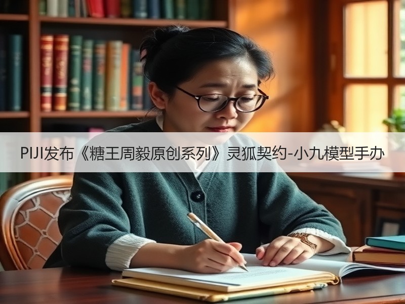 PIJI发布《糖王周毅原创系列》灵狐契约-小九模型手办