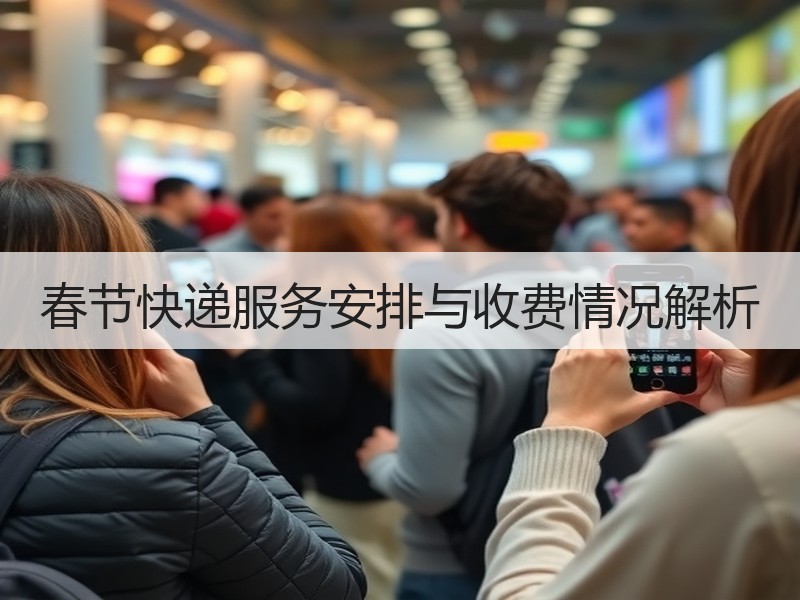 春节快递服务安排与收费情况解析