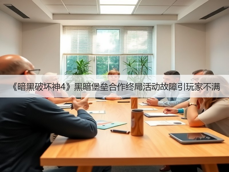 《暗黑破坏神4》黑暗堡垒合作终局活动故障引玩家不满