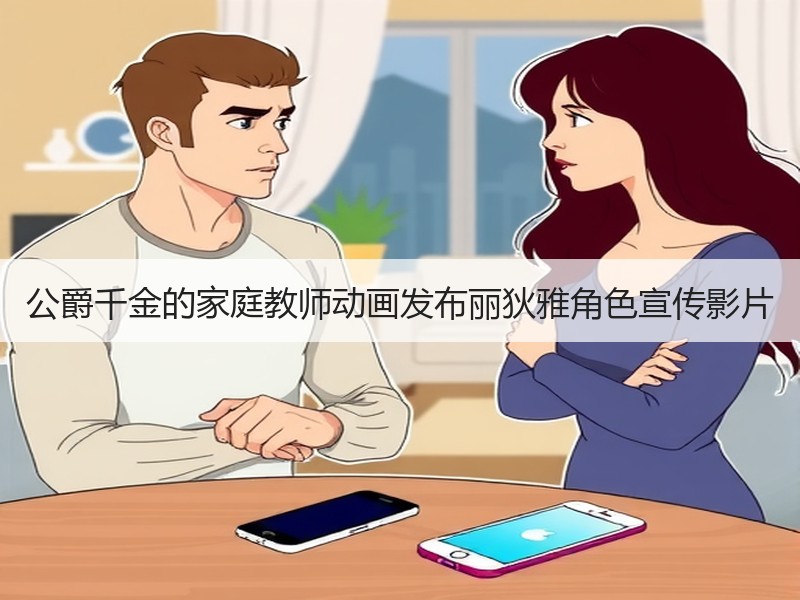 公爵千金的家庭教师动画发布丽狄雅角色宣传影片