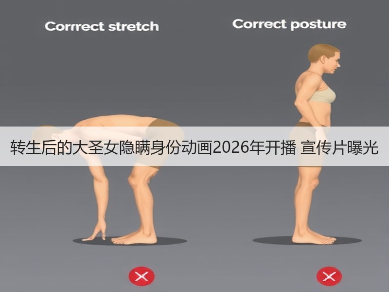 转生后的大圣女隐瞒身份动画2026年开播 宣传片曝光