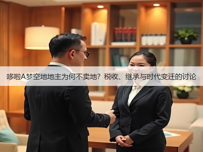 哆啦A梦空地地主为何不卖地？税收、继承与时代变迁的讨论