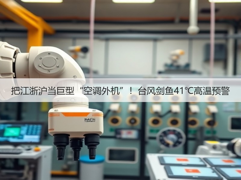 把江浙沪当巨型“空调外机”！台风剑鱼41℃高温预警