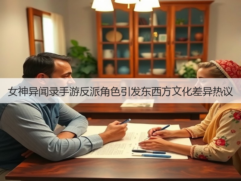 女神异闻录手游反派角色引发东西方文化差异热议