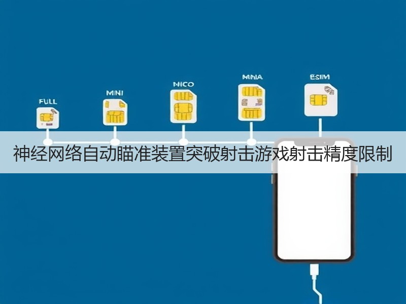 神经网络自动瞄准装置突破射击游戏射击精度限制
