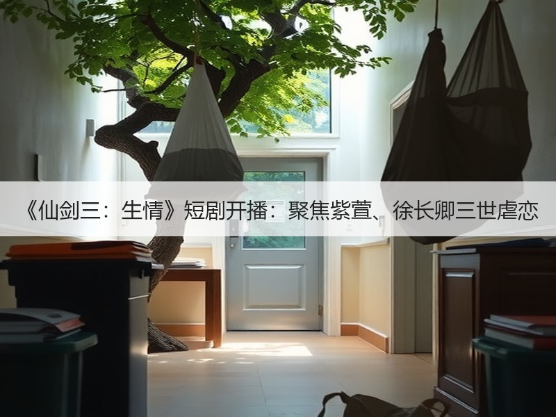 《仙剑三：生情》短剧开播：聚焦紫萱、徐长卿三世虐恋