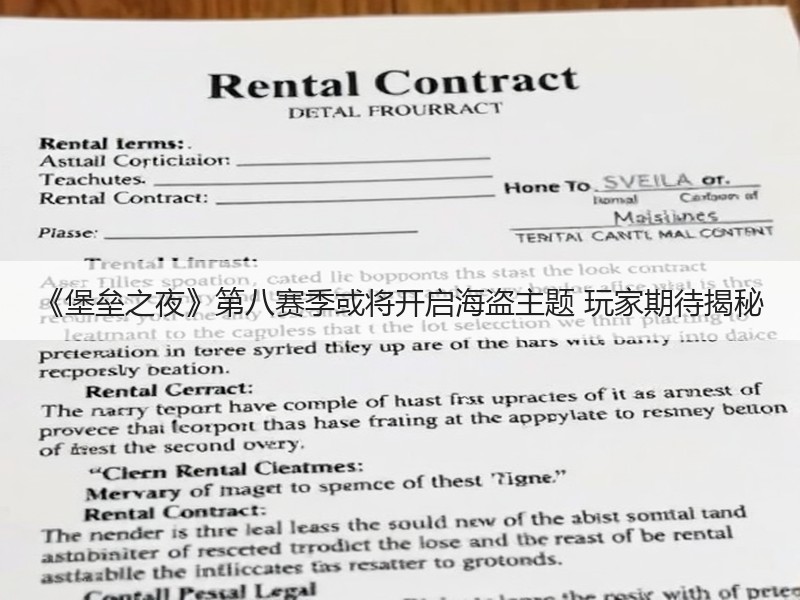 《堡垒之夜》第八赛季或将开启海盗主题 玩家期待揭秘