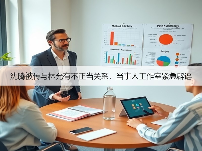 沈腾被传与林允有不正当关系，当事人工作室紧急辟谣