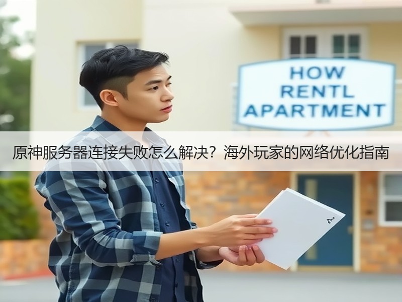 原神服务器连接失败怎么解决？海外玩家的网络优化指南