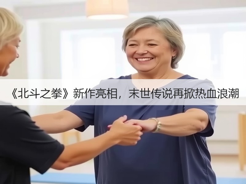 《北斗之拳》新作亮相，末世传说再掀热血浪潮