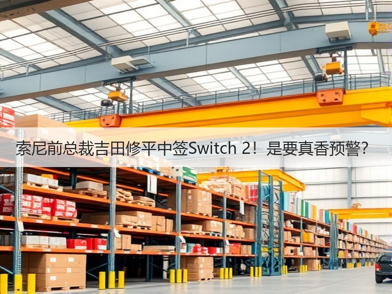 索尼前总裁吉田修平中签Switch 2！是要真香预警？