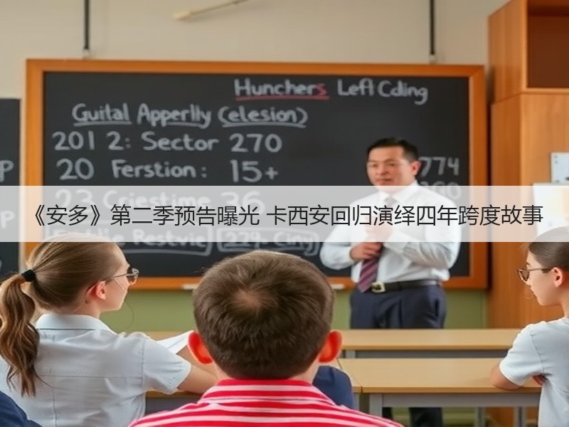 《安多》第二季预告曝光 卡西安回归演绎四年跨度故事