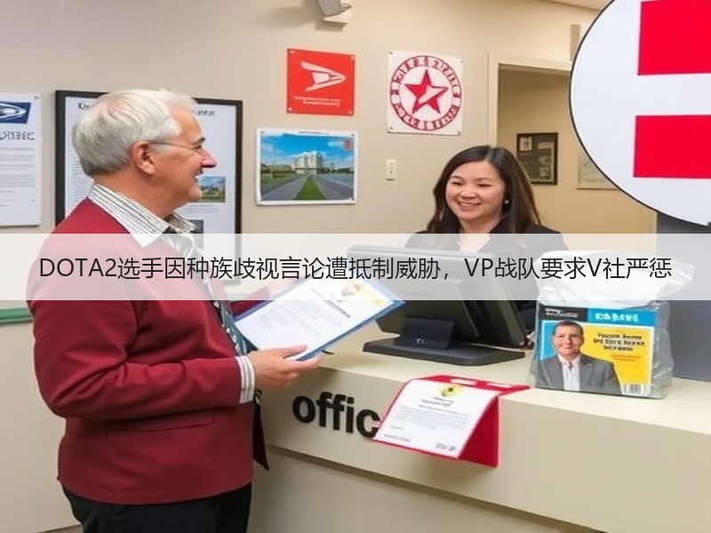 DOTA2选手因种族歧视言论遭抵制威胁，VP战队要求V社严惩