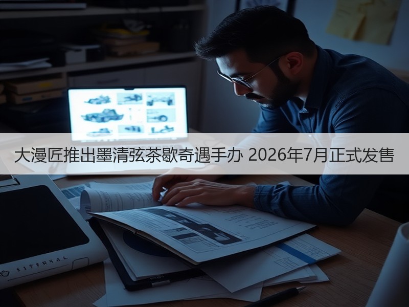 大漫匠推出墨清弦茶歇奇遇手办 2026年7月正式发售