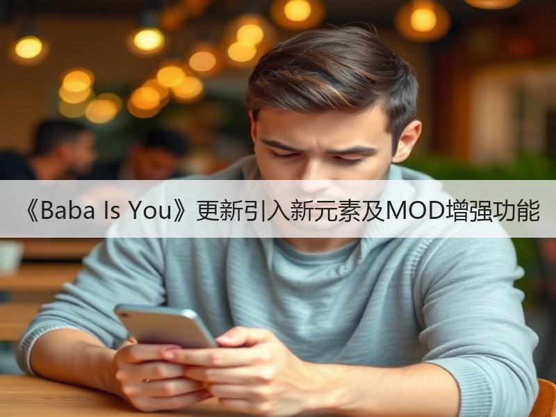 《Baba Is You》更新引入新元素及MOD增强功能