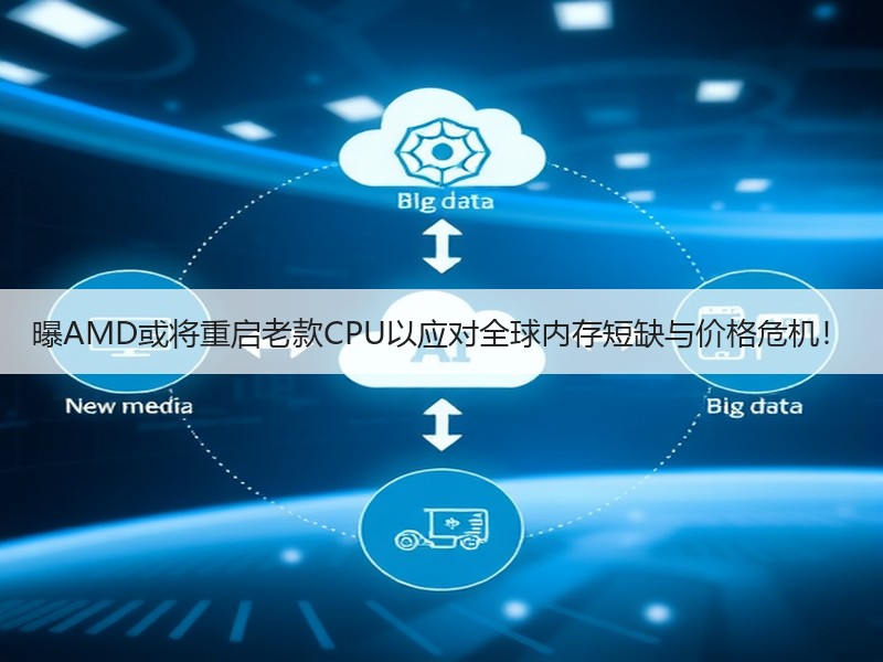 曝AMD或将重启老款CPU以应对全球内存短缺与价格危机！