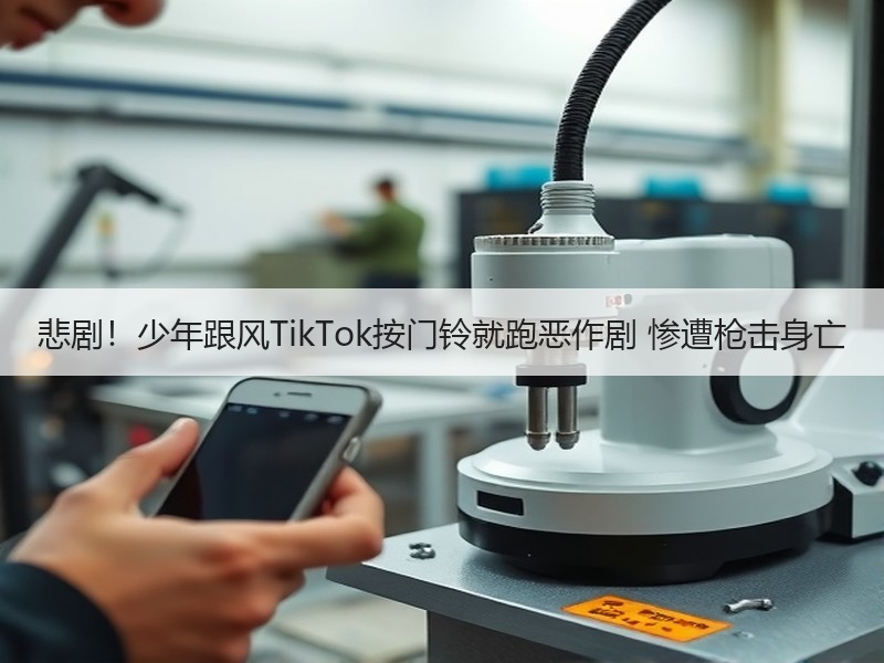 悲剧！少年跟风TikTok按门铃就跑恶作剧 惨遭枪击身亡