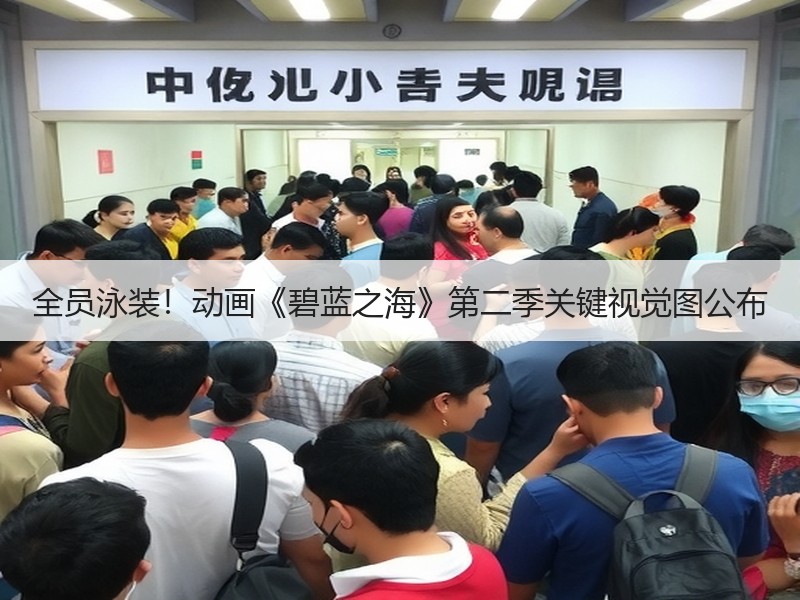 全员泳装！动画《碧蓝之海》第二季关键视觉图公布